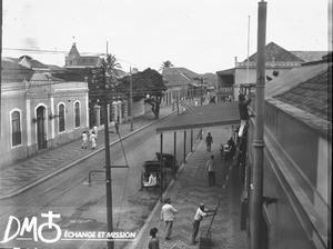 Street scene, Maputo, Mozambique, ca. 1896-1911