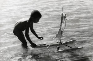 Son of a fisherman, in Madagascar