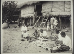 "Native jewellers, Zambesi."