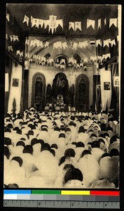 Worship service, Madagascar, ca.1920-1940