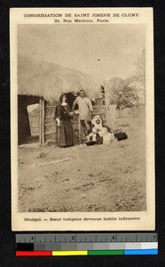 Missionary sister in training, Senegal, ca.1920-1940