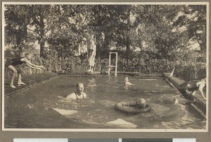 Swimming pool, Chogoria, Kenya, 1934