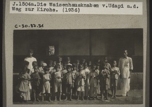 School in Aruru (a small outstation of Udipi) 1936