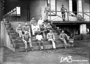 Soldiers at hospital, Maputo, Mozambique, ca. 1901-1915