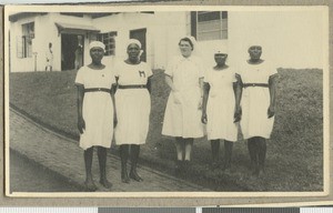 Nursing staff, Chogoria, Kenya, ca.1949