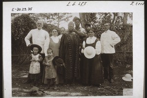 Missionaries with the Queen Mother