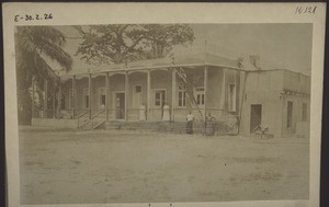 Government Hospital, later Officers' accomodation. Red Cross nurses. Cameroon