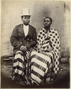 Christian negro with wife