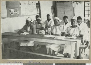 Nurse Training School class, Chogoria, Kenya, ca.1957