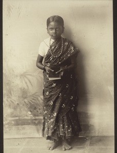 A Tamil schoolgirl