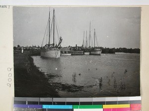 Harbour in Morondava, Madagascar, 1935(?)