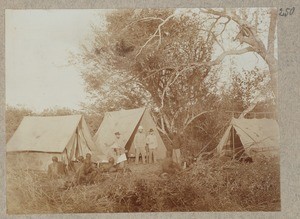 Tent camp, ca.1900-1914