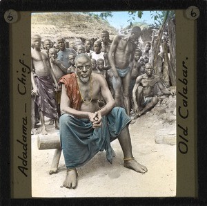 A Calabar Chief , late 19th century