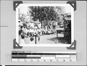 Gathering in Nyasa, Tanzania, 1936