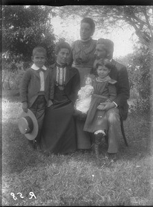 Swiss missionaries, Valdezia, South Africa, ca. 1892-1901