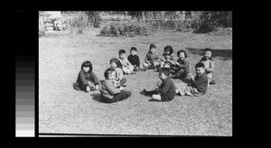 Children playing games, Chengdu, Sichuan, China, ca.1945