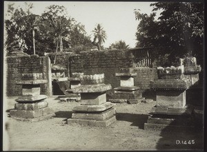 D. 1445. Krishna temple, tomb of saints, Udipi. South Kanara
