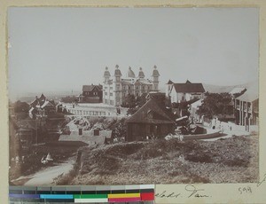 Prime Minister's palace and surrounding buildings, Antananarivo, Madagascar, 1901