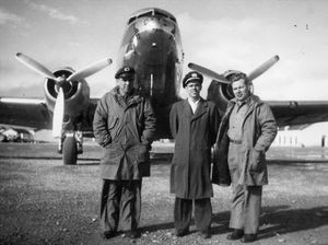 Besætningen på "Sct. Paul" (Ansgars afløser) ved evakueringen af skandinaviske missionærer fra Manchuriet i perioden 1946/49, forestået af Axel Christensen