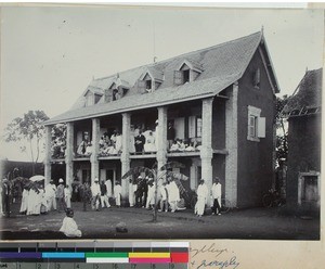 Razafimanitra's wedding, Antananarivo, Madagascar, ca.1906