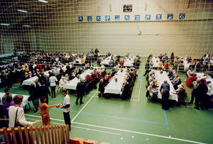 Annual meeting in 1996 in Fredericia. A view of the assembled participants