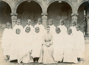 Boarding school of Ankadifatsy, in Madagascar