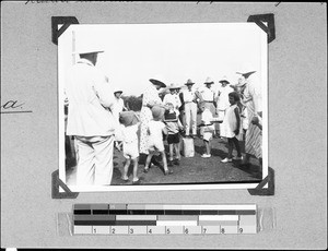 European children at play, Nyasa, Tanzania, 1936