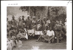 The attendants of a chief