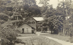 Mission girls'school in Lambarene, Gabon