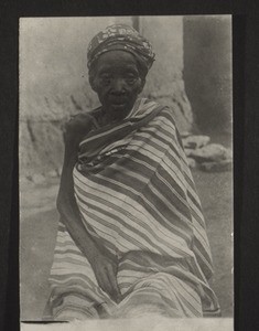 Maria, the oldest christian woman in Odumase, who died recently