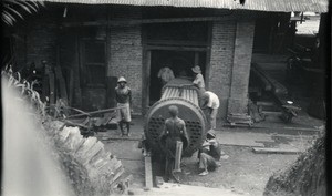 Sawmill of Ngomo, in Gabon