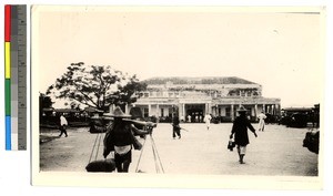 Railroad Station, Shantou, China, ca.1913-1923