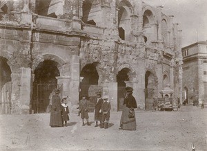 Delord's family, in France