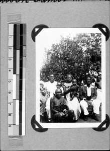 The assistant Ruben Gambi and his family, Nyasa, Tanzania, ca. 1938