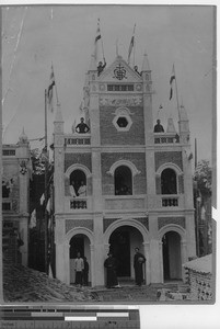 The church at Haiyan, China, 1924