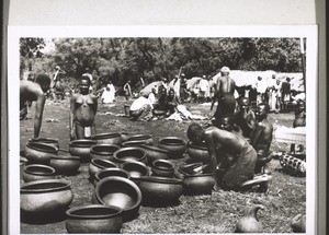 Pottery market in Bamessing