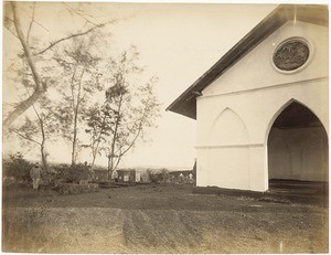 Cemetary and chapel of the Basel Mission in Mangalur. (Brother Stierlin.) (Brother Männer.)