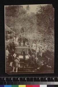 Stone laying ceremony, Sierra Leone, 1914