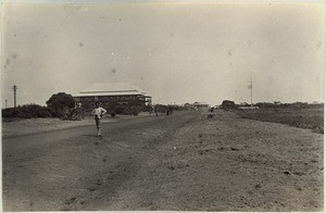 Between Accra and Christiansborg. Colonial secretary. (Post Office.) Court-house