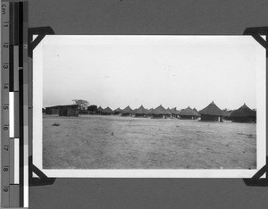 The goalers' neighbourhood, Tabora, Unyamwezi, Tanzania, 1933