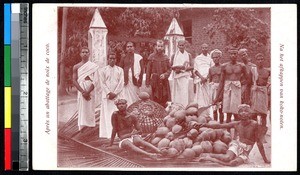 Coconuts for the mission, India, ca.1920-1940