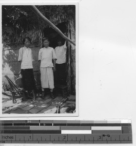 Women at Leprosarium at Jiangmen, China, 1937