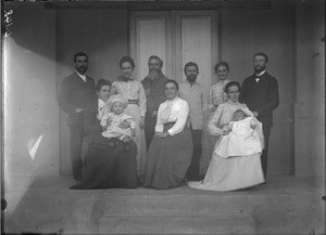 Group of Swiss missionaries, Maputo, Mozambique, ca. 1902-1905