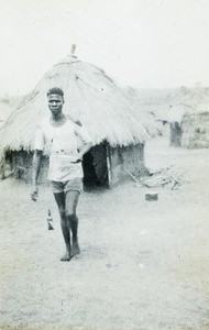 Solider at Mealtime, Malawi, ca. 1914-1918