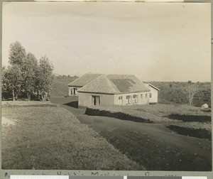 Main wards from the side, Chogoria, Kenya, June 1926