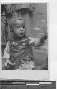 A baby Christian at Yulin, China, 1938