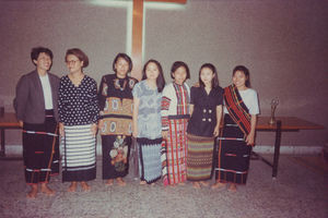 Tamil Nadu, South India. From the Women Students Christian Hostel (WSCH) in Chennai (Madras), 1