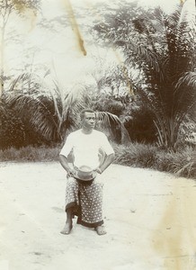 Ntuma, teacher in Talagouga, Gabon