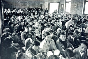 Church service of a Nepali congregation, Kathmandu