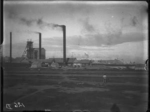 Gold mine, Johannesburg, South Africa, 1909